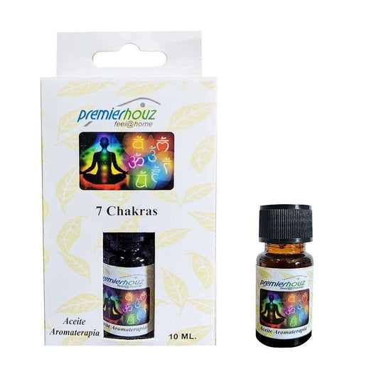 7 Chakras. Esencia Aceite Aromaterapia Premierhouz 10ml
