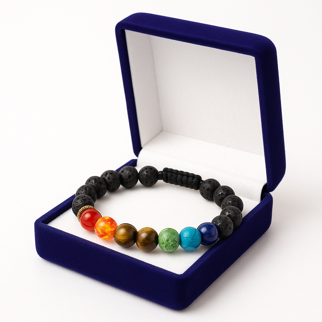 Pulsera de 7 Chakras - Camino del Alma® | Elimina la Mala Suerte y Atrae Abundancia