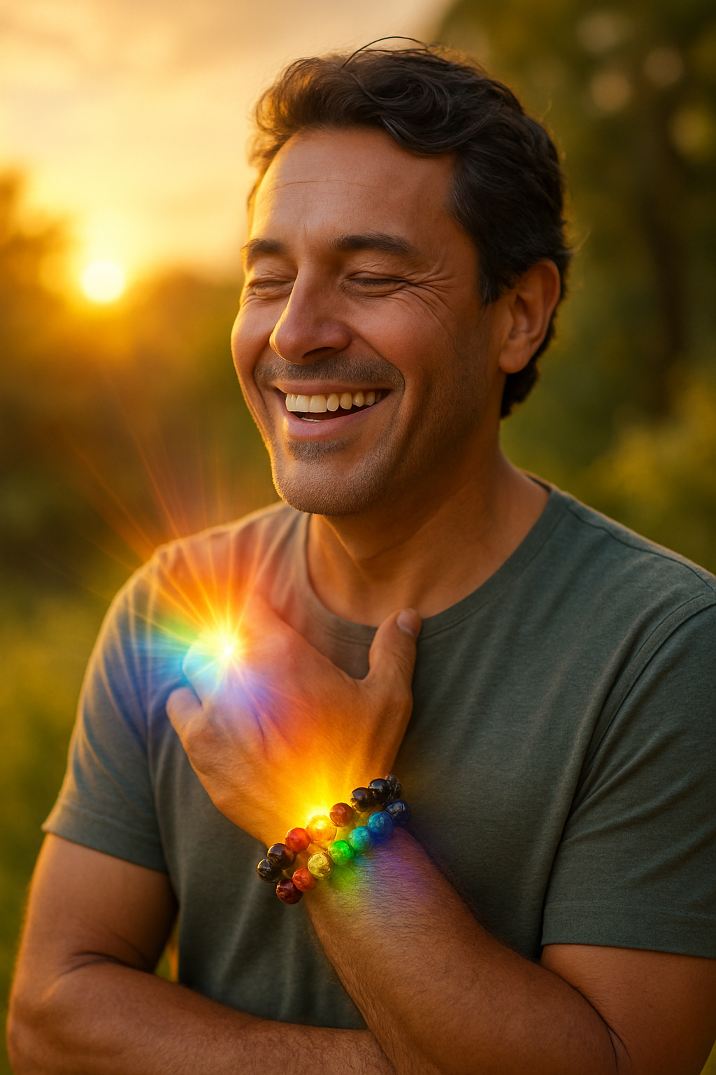 Pulsera de 7 Chakras - Camino del Alma® | Elimina la Mala Suerte y Atrae Abundancia