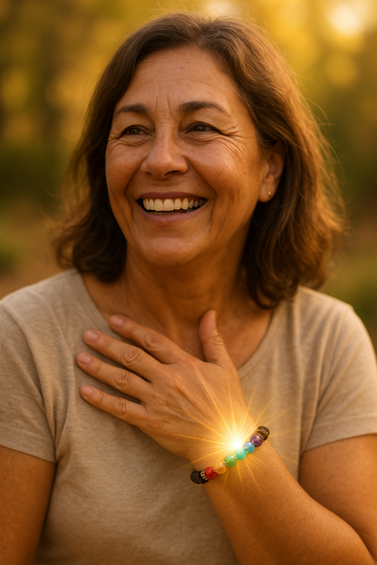 Pulsera de 7 Chakras - Camino del Alma® | Elimina la Mala Suerte y Atrae Abundancia