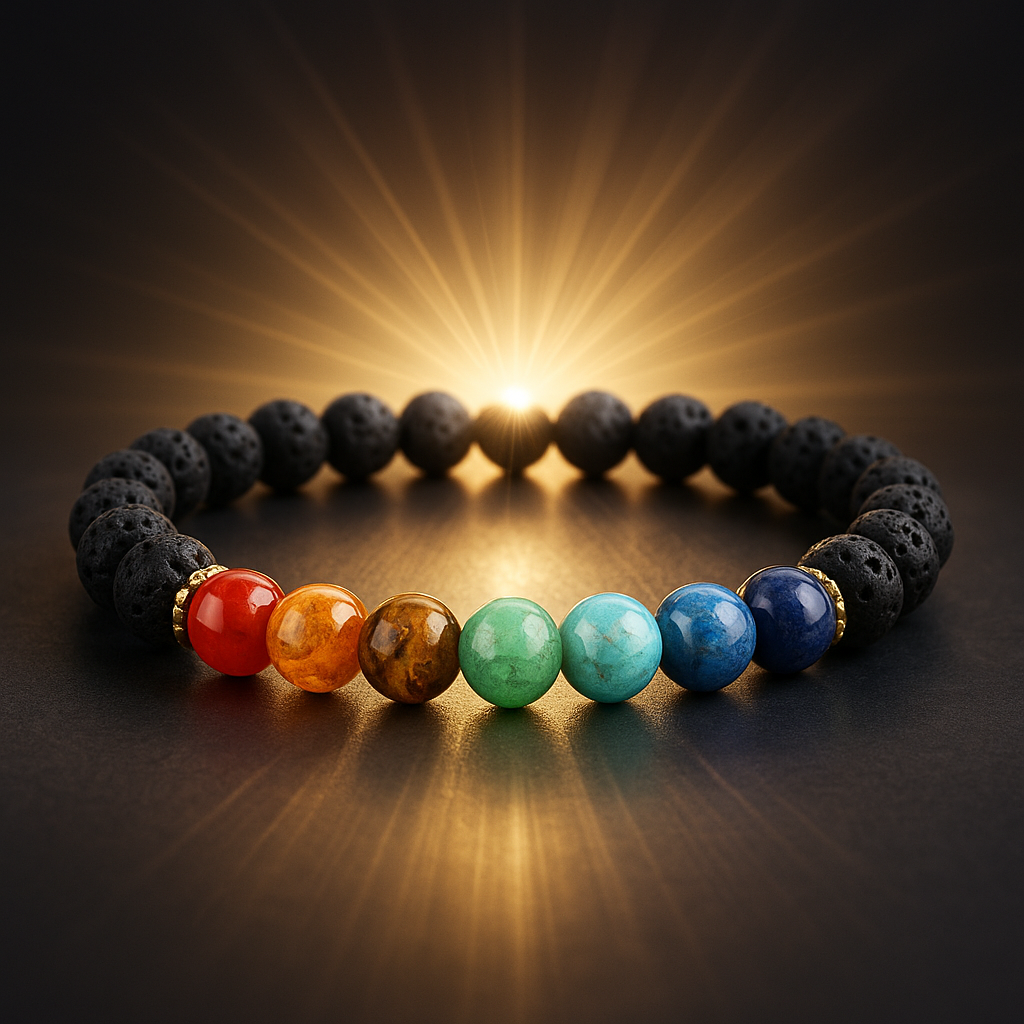 Pulsera de 7 Chakras - Camino del Alma® | Elimina la Mala Suerte y Atrae Abundancia
