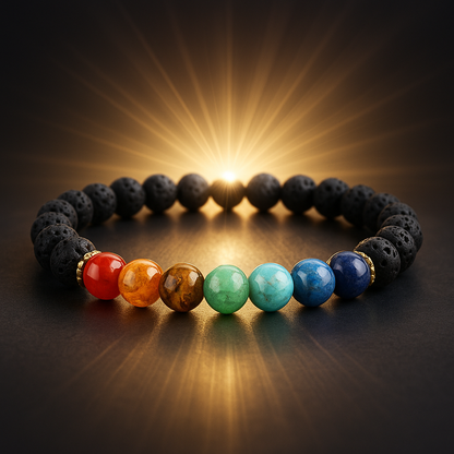 Pulsera de 7 Chakras - Camino del Alma® | Elimina la Mala Suerte y Atrae Abundancia