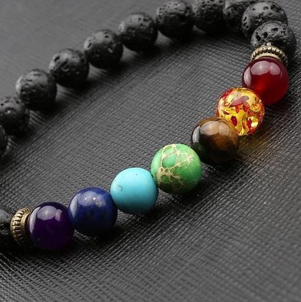 Pulsera de 7 Chakras - Camino del Alma® | Elimina la Mala Suerte y Atrae Abundancia
