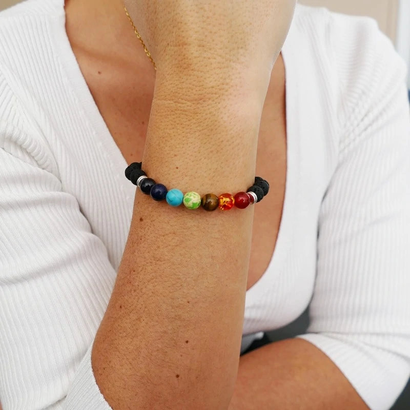 Pulsera de 7 Chakras - Camino del Alma® | Atrae Abundancia, Amor y Dinero